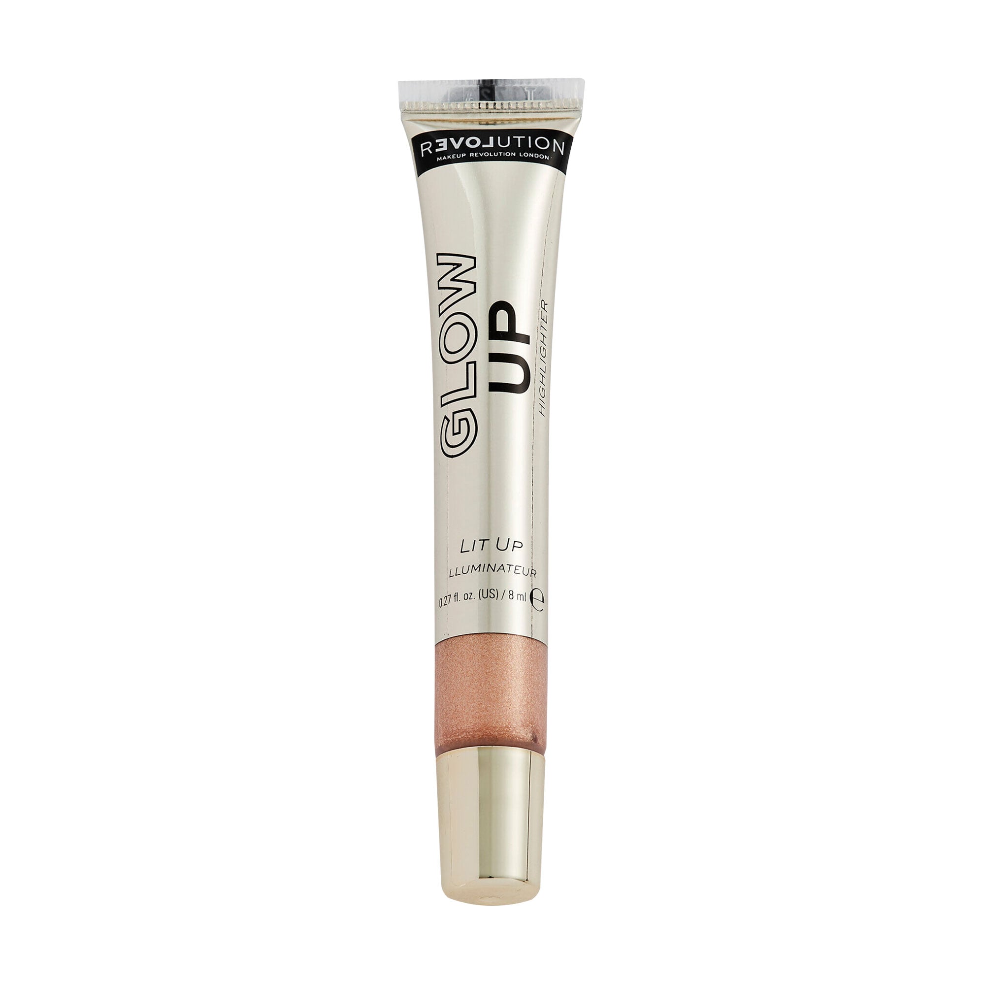 Уцінка! Рідкий хайлайтер для обличчя Relove By Revolution Glow Up Liquid Highlighter, Lit Up, 8 мл